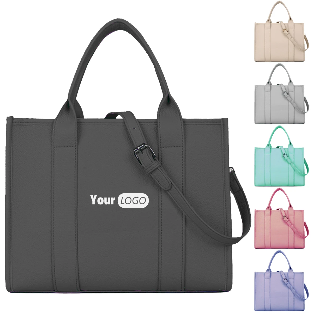 Pu Durable And Stylish Large Capacity Handbag For Everyday Use 1