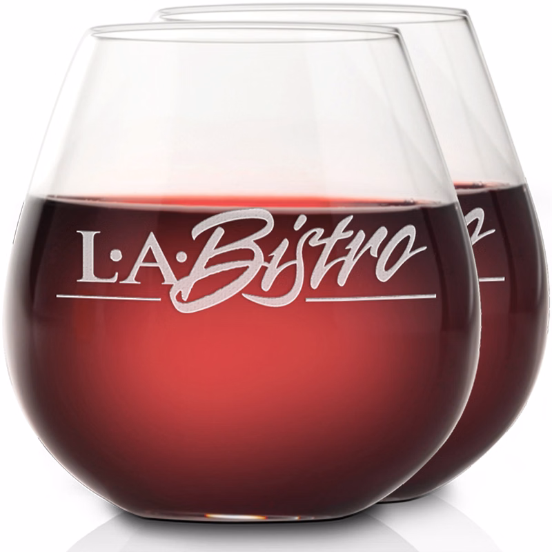 Riedel O Series -Pinot Noir Set of 2 - Deep Etched