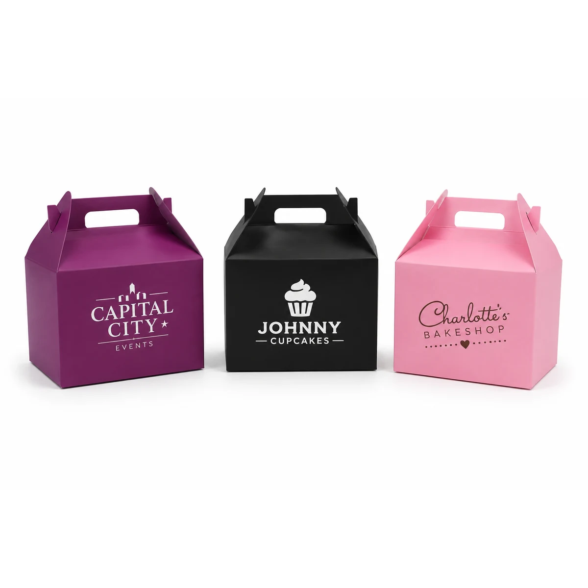 Matte Colored Gable Boxes 1