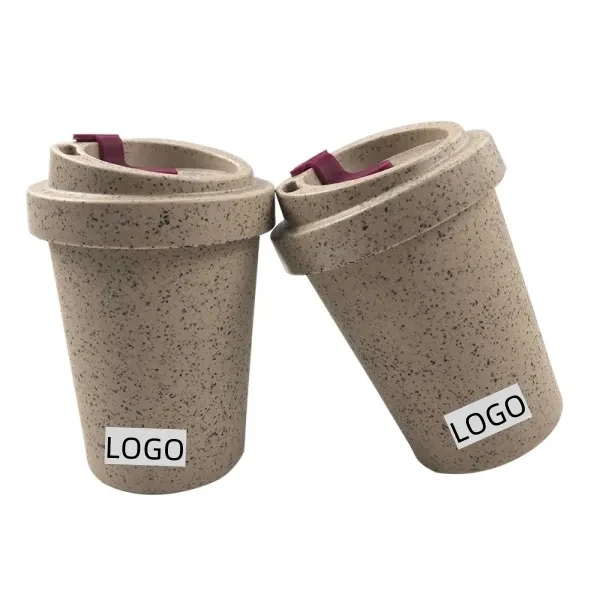 Degradable bamboo fiber environmental protection coffee cup 1