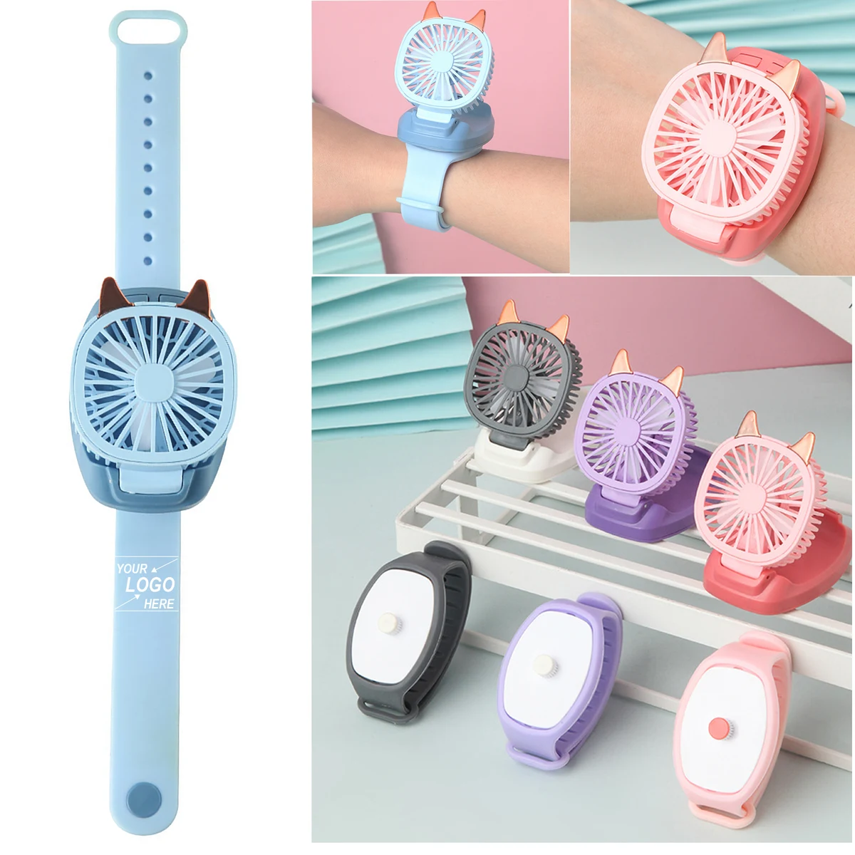 Wearable Mini Fan Bracelet 1