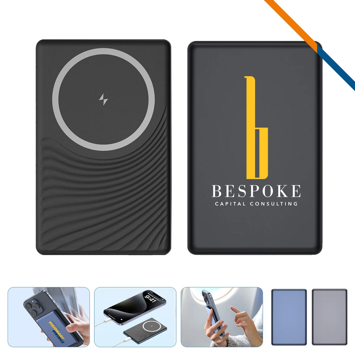 SolidMag 15W Wireless Fast Charging Power Bank 1