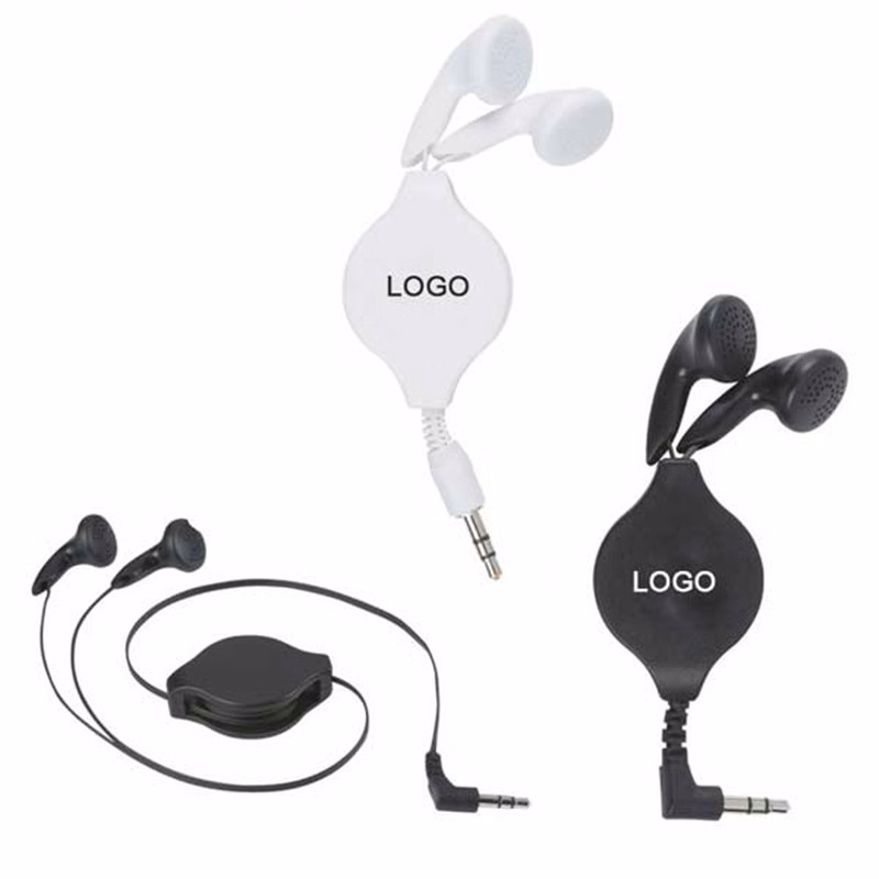 Retractable ABS Ear Buds
