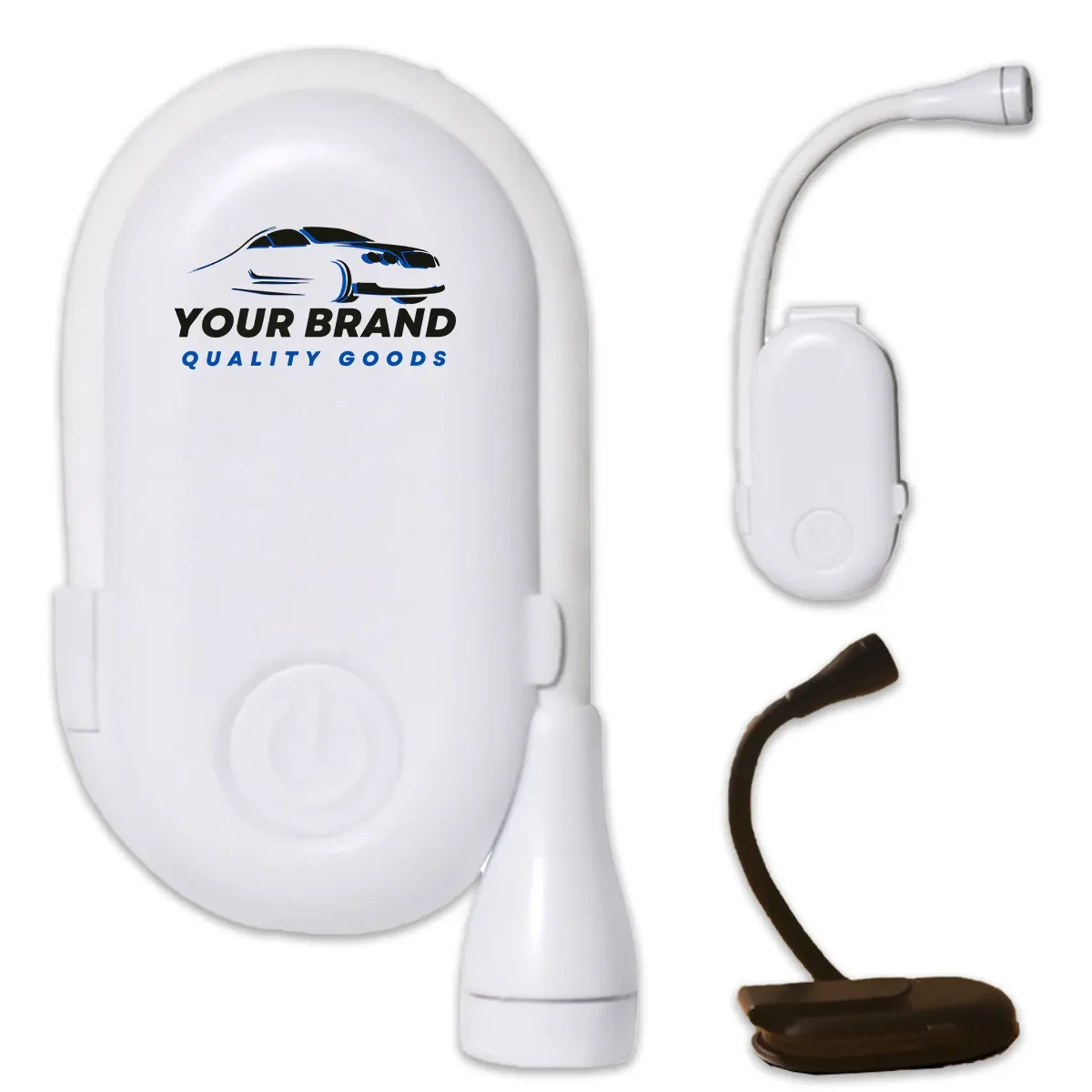 USB Rechargeable Adjustable Flexible Book Light Clip 1