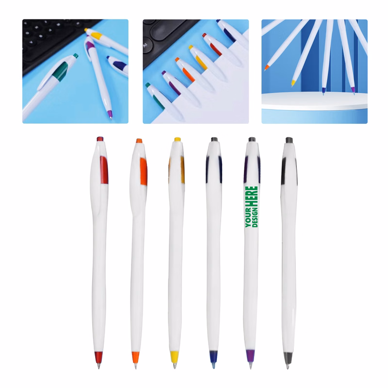 MOQ50 Personalized Promotional Click Ballpoint Pen