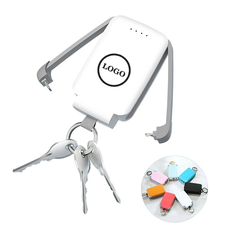 Portable Keychain Power Bank with Flashlight 1