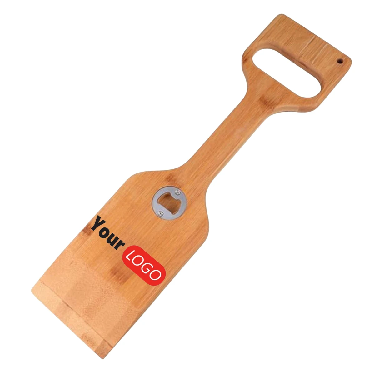 Totally Bamboo Grill Scraper With Bottle Opener 1