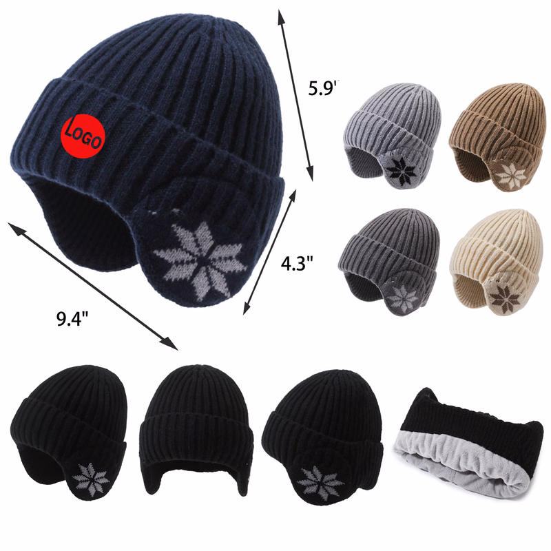 Durable Winter Fleece Knitted Hat