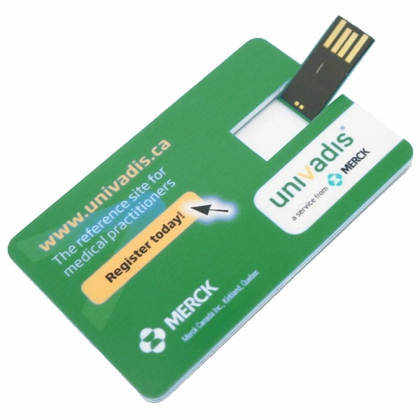 Flip Card Shape USB Flash Drive