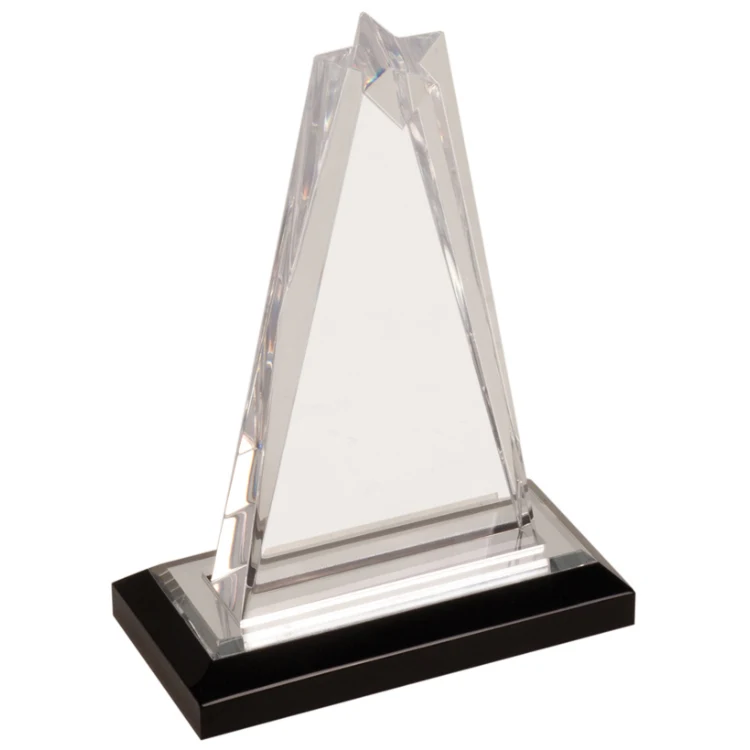 9" Silver Star Impress Acrylic Award 1