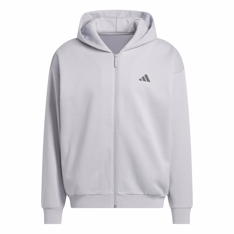 ADIDAS BASKETBALL FULL ZIP HOODIE