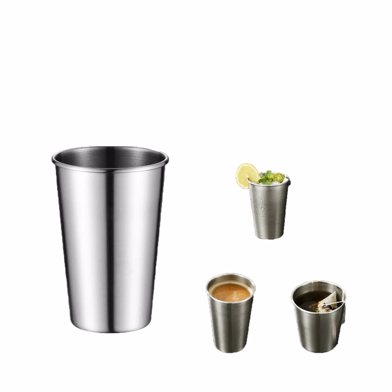 Thickened Stainless Steel Coffee Drinking Mug