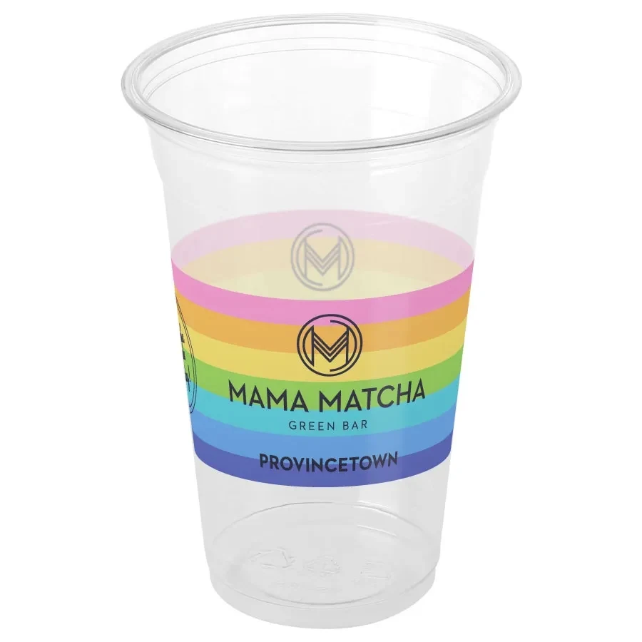 16 oz Clear Plastic Cup 1