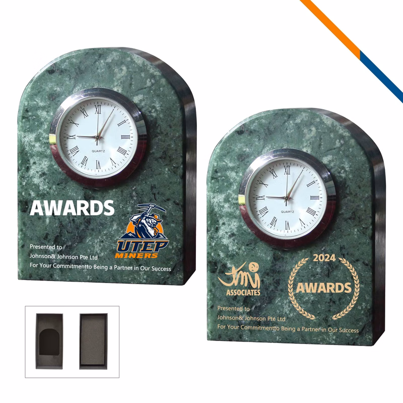Rimos Marble Clock Award