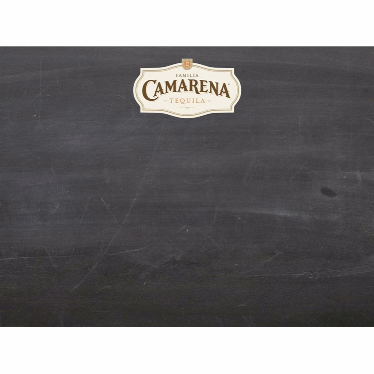 1/2" Frameless Wall Chalkboard - 24"w x 18"