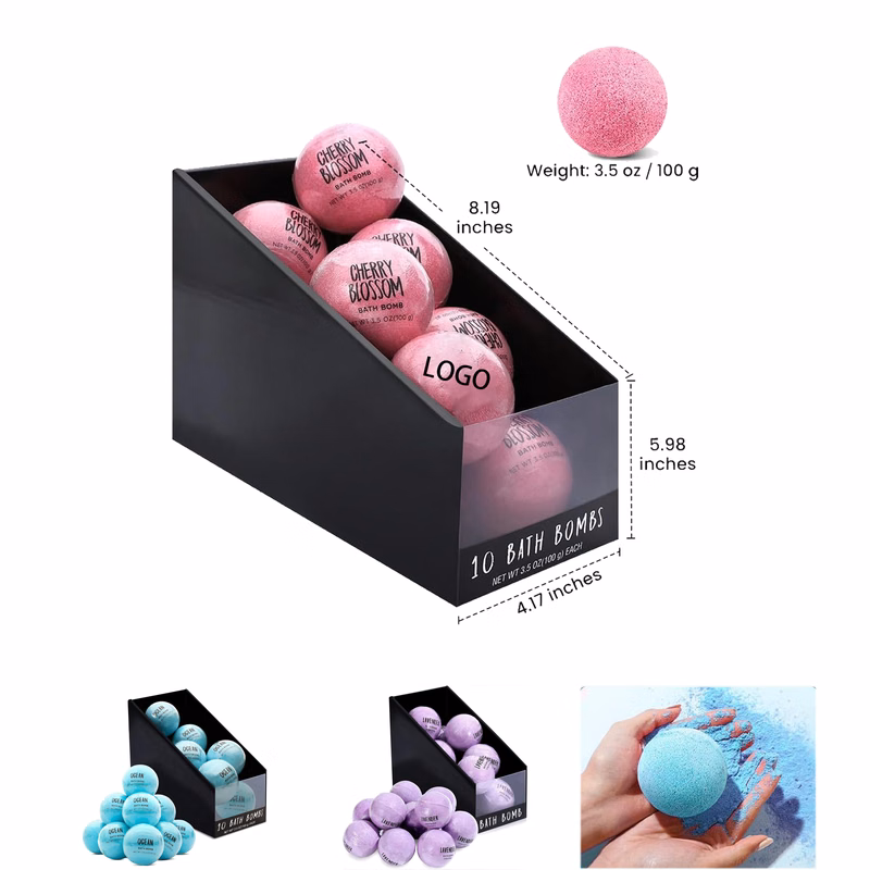3.5 oz Natural Sea Salt Essential Oil Bath Balls