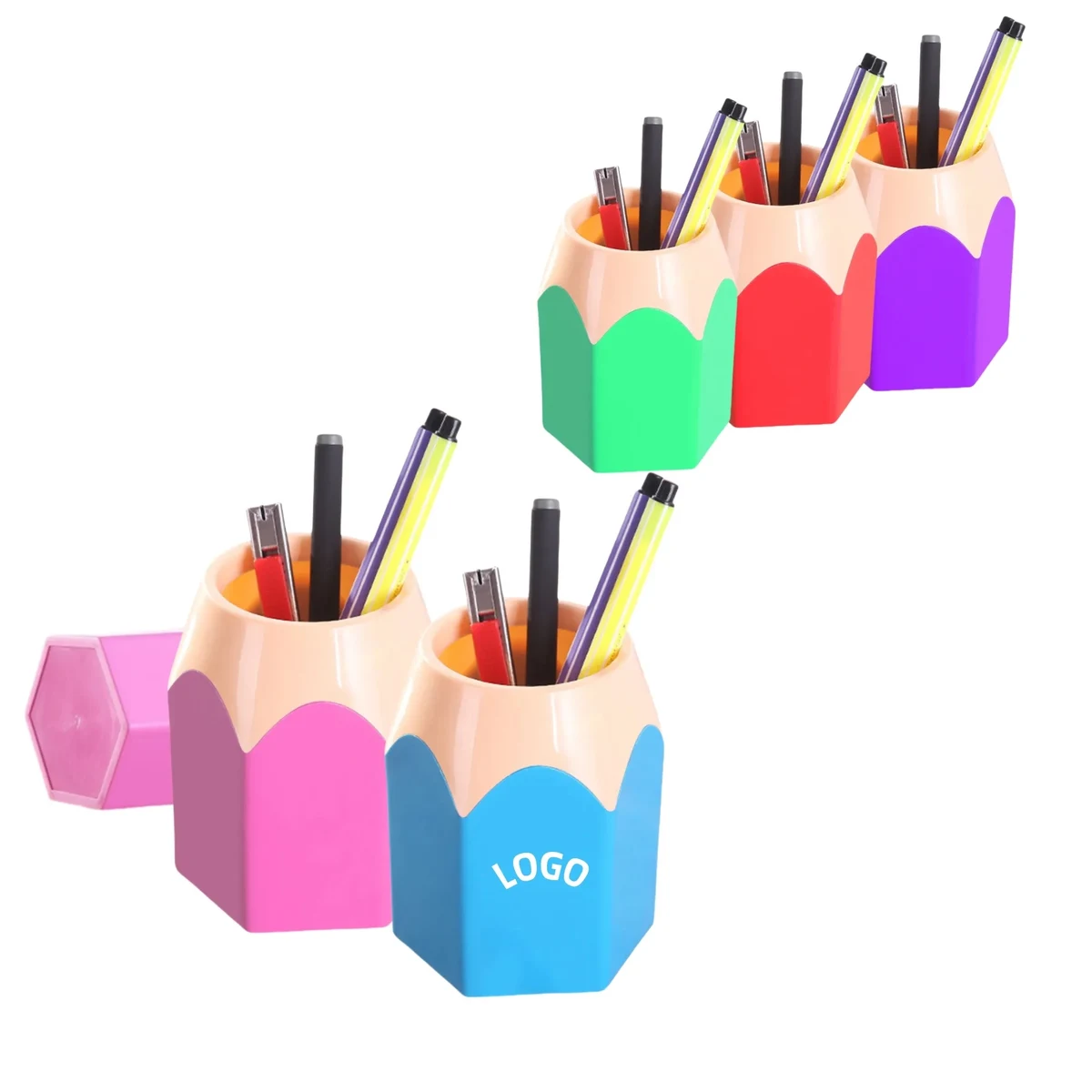 Colorful Pencil Holder Large Storage Box 1