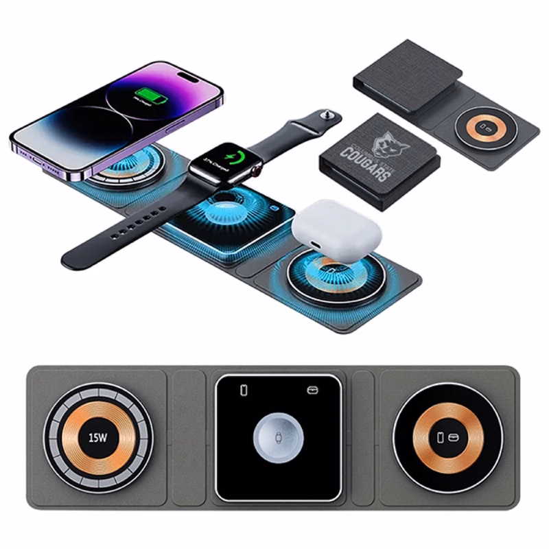 Clear Coil Foldable Wireless Magpad
