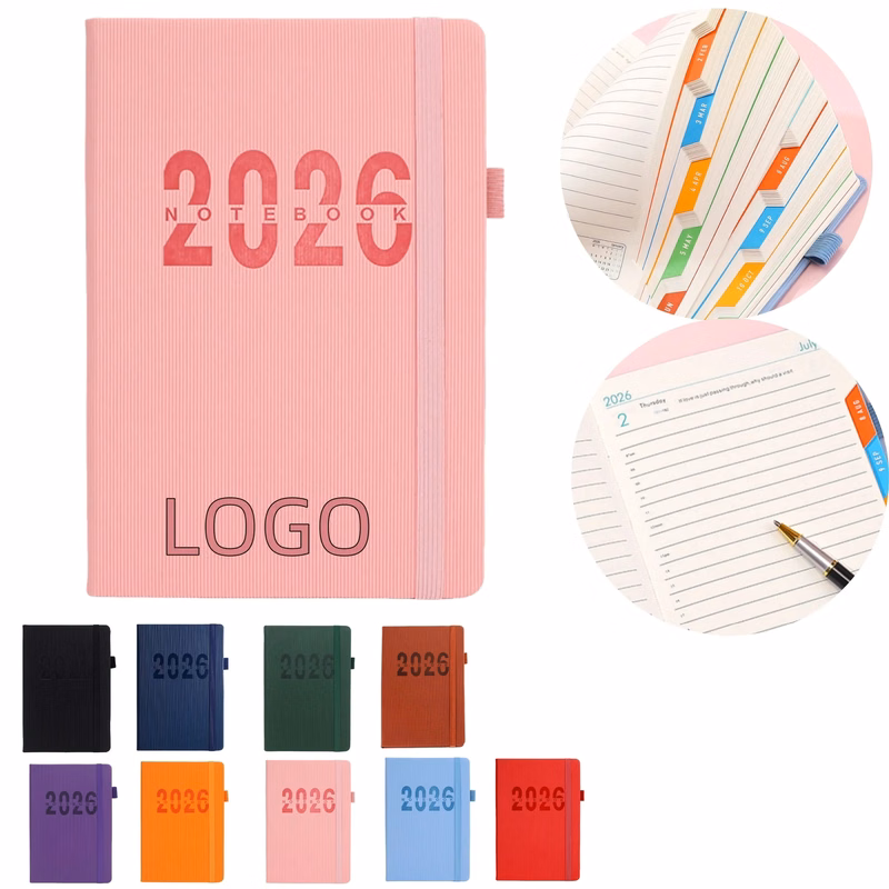 2026 Schedule Book Daily Planner Notebook Notepad