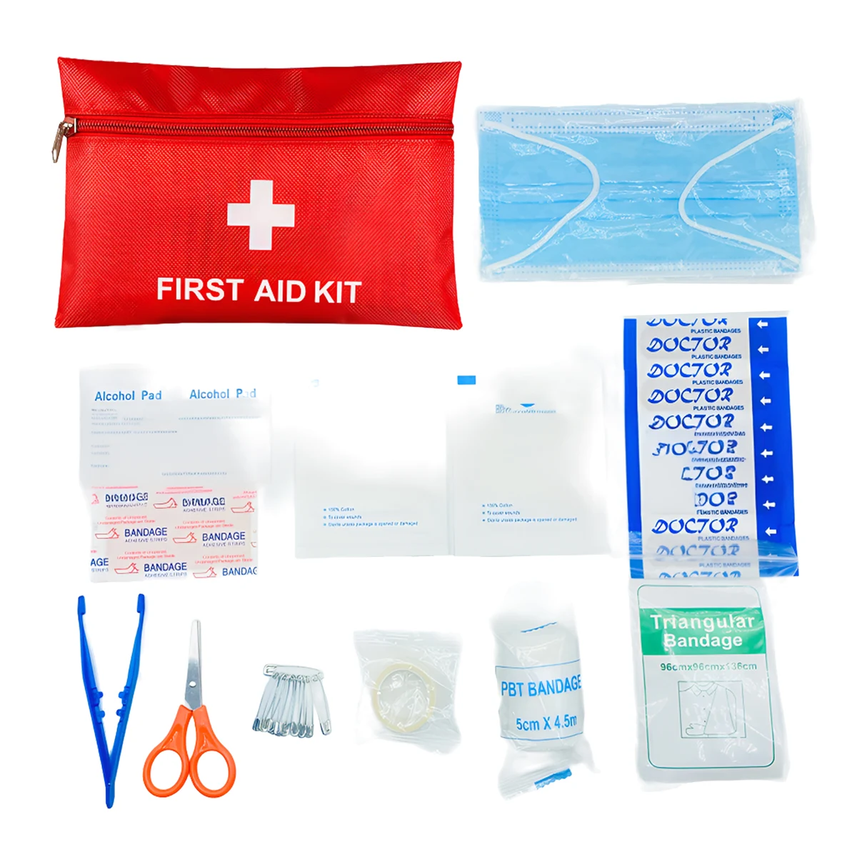 MOQ50 Portable First Aid Kit for Travel and Outdoor Emergencies 1