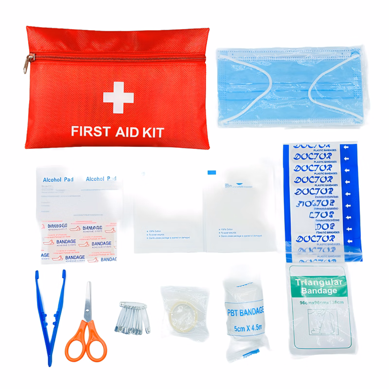 MOQ50 Portable First Aid Kit for Travel and Outdoor Emergencies