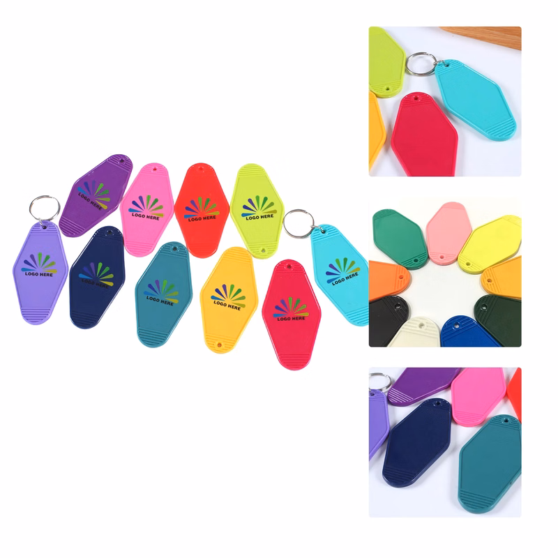 MOQ50 ABS Plastic Key Tags