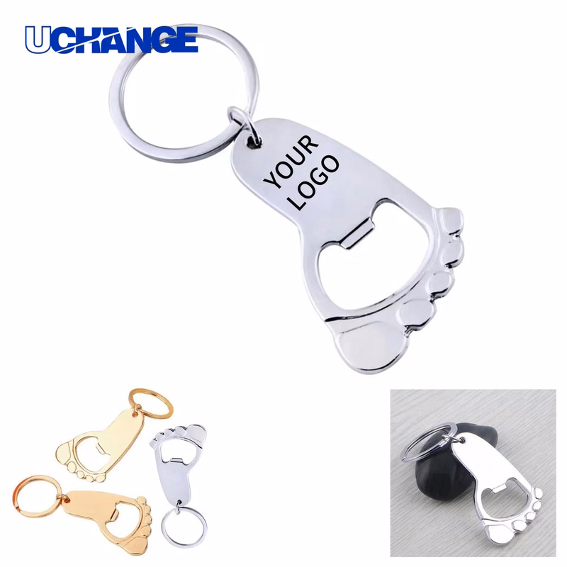 Zinc Alloy Keychain Bottle Opener Tool Lightweight for Daily Carry