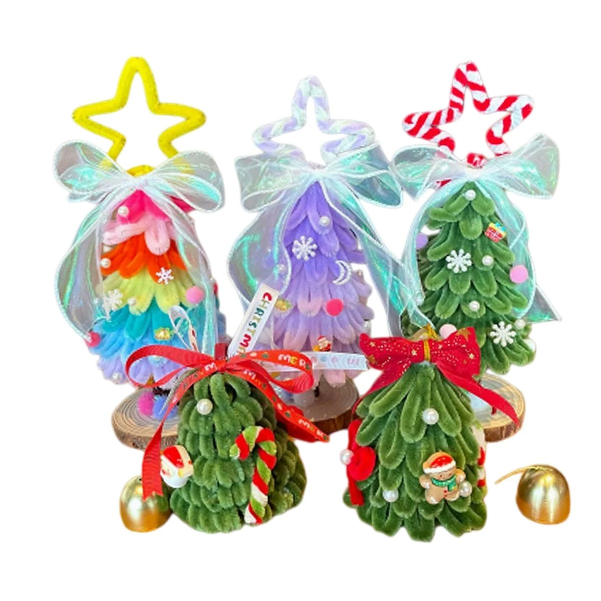 Chenille Pipe Cleaner Christmas Tree 1