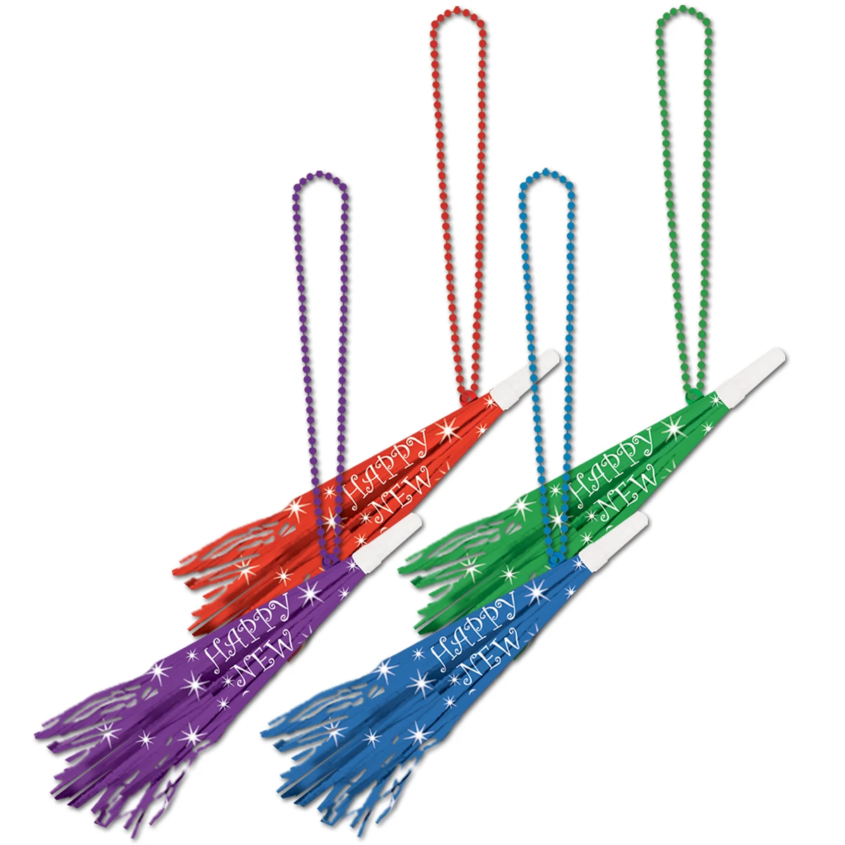 Happy New Year Horn w/ Beads 1