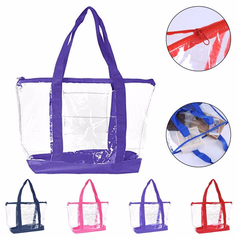 Clear ZIPPER Tote