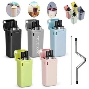 Stainless Steel 304 Folding Straw 1