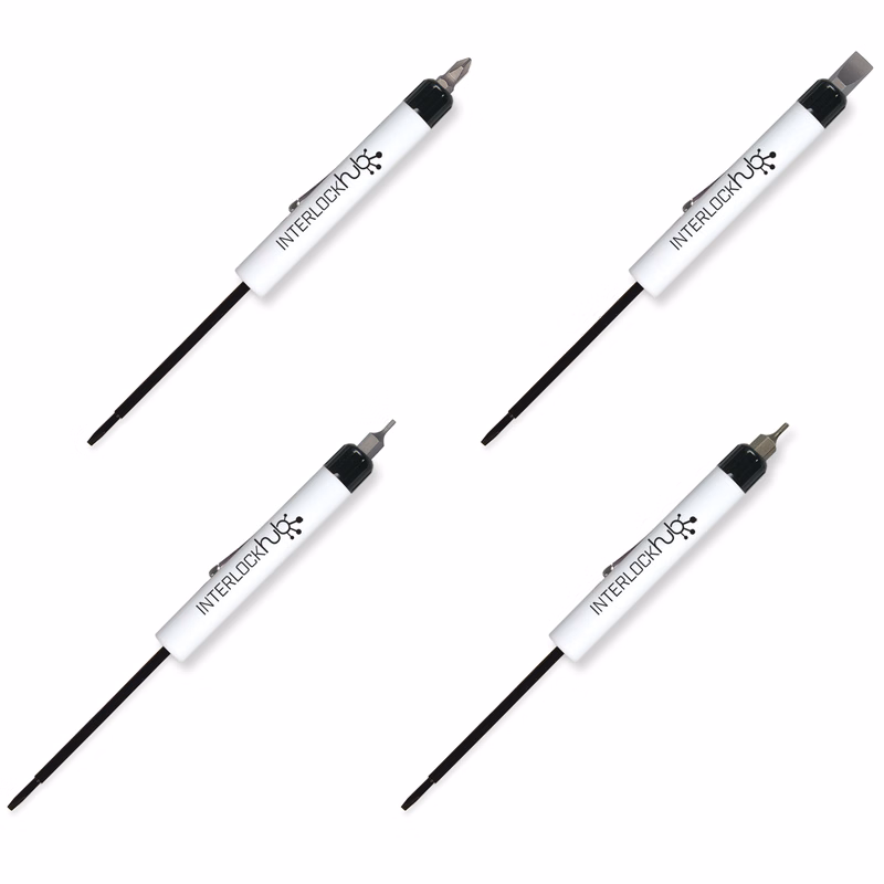 Pocket Screwdriver Tech Blade + Hex Bit Top