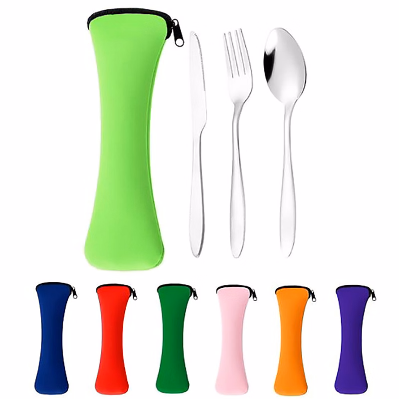 3-Piece Portable Travel Utensil Set