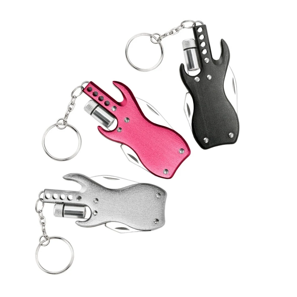 Mini combination pliers folding knife with LED lights Bottle 1