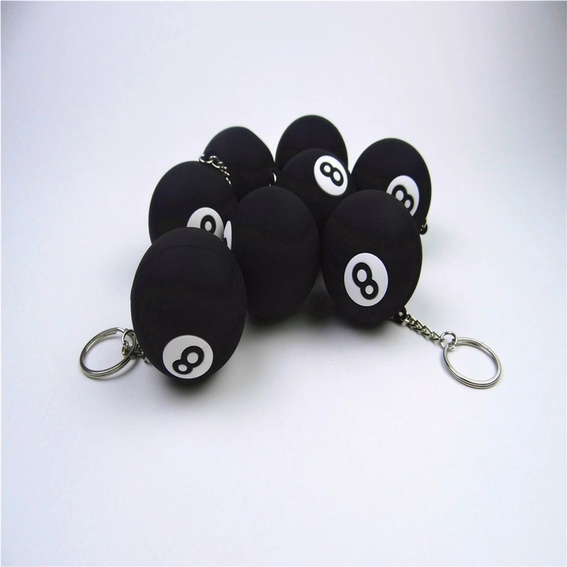 Pool Ball Keychain