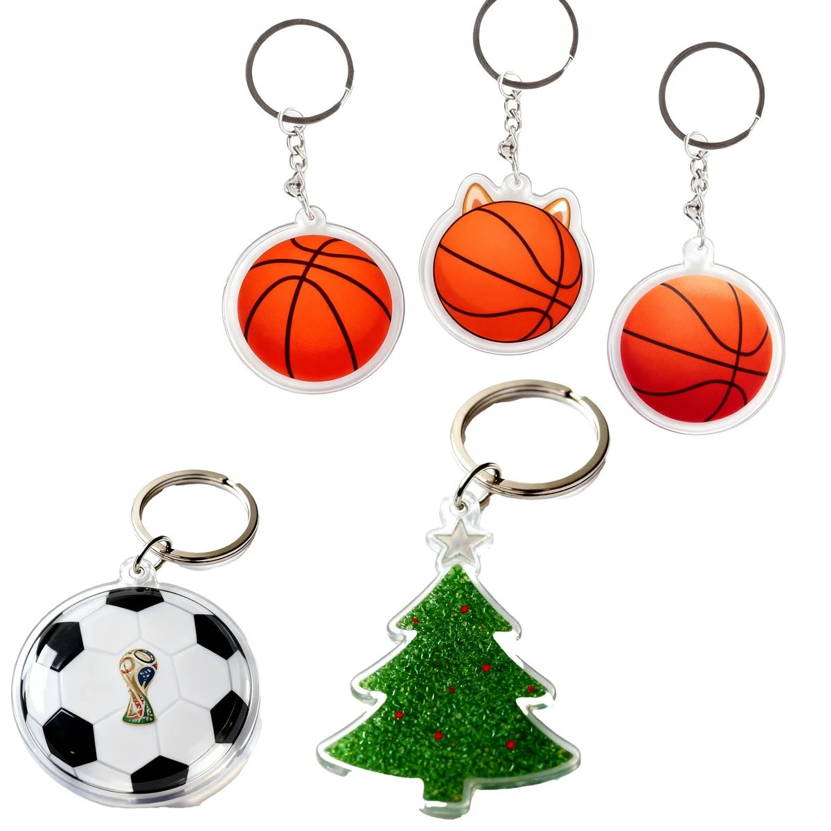 Personalized Designed Acrylic Decorative Souvenir Keychain Pendant 1