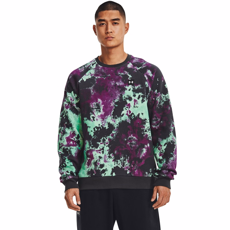 Men's UA Rival Fleece Hyper Dye Crew