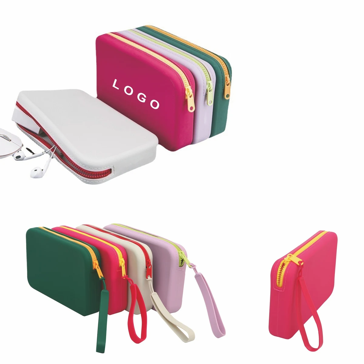 Silicone Travel Cosmetic Pouch 1