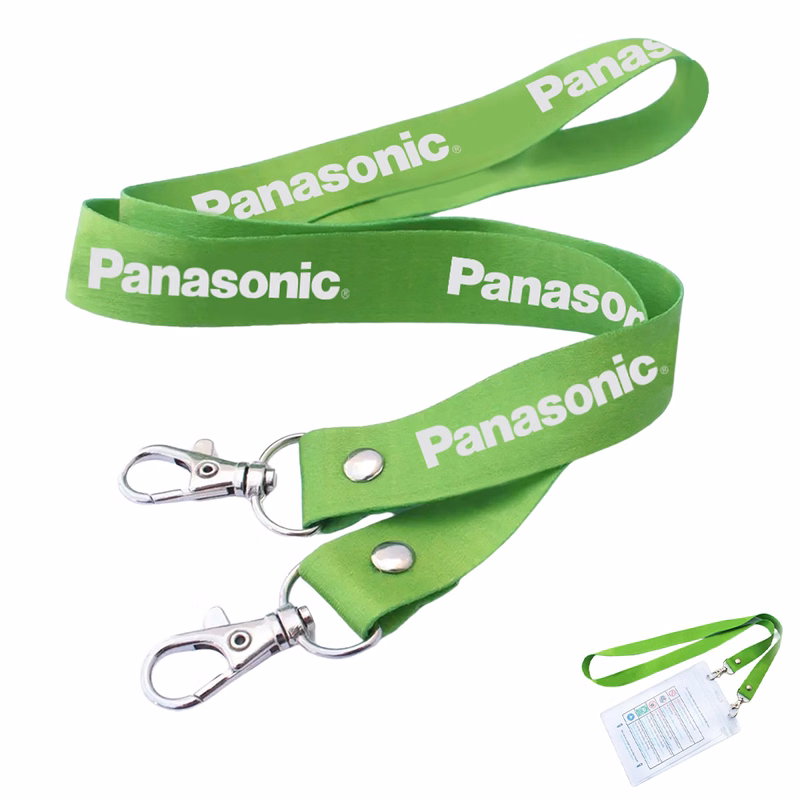 Premium Lanyard W/ 2 Swivel Hooks