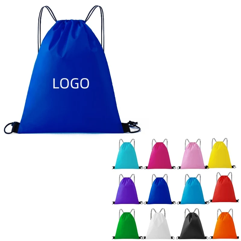 210D Drawstring Cinch Backpack (14" W x 16" H? 1