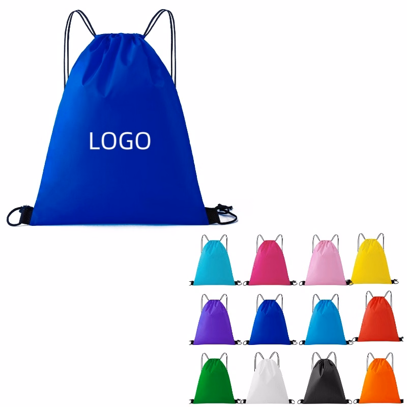 210D Drawstring Cinch Backpack (14" W x 16" H?