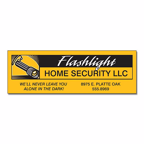 Magnet - 3x9 Square Corners 40 Mil Outdoor Safe