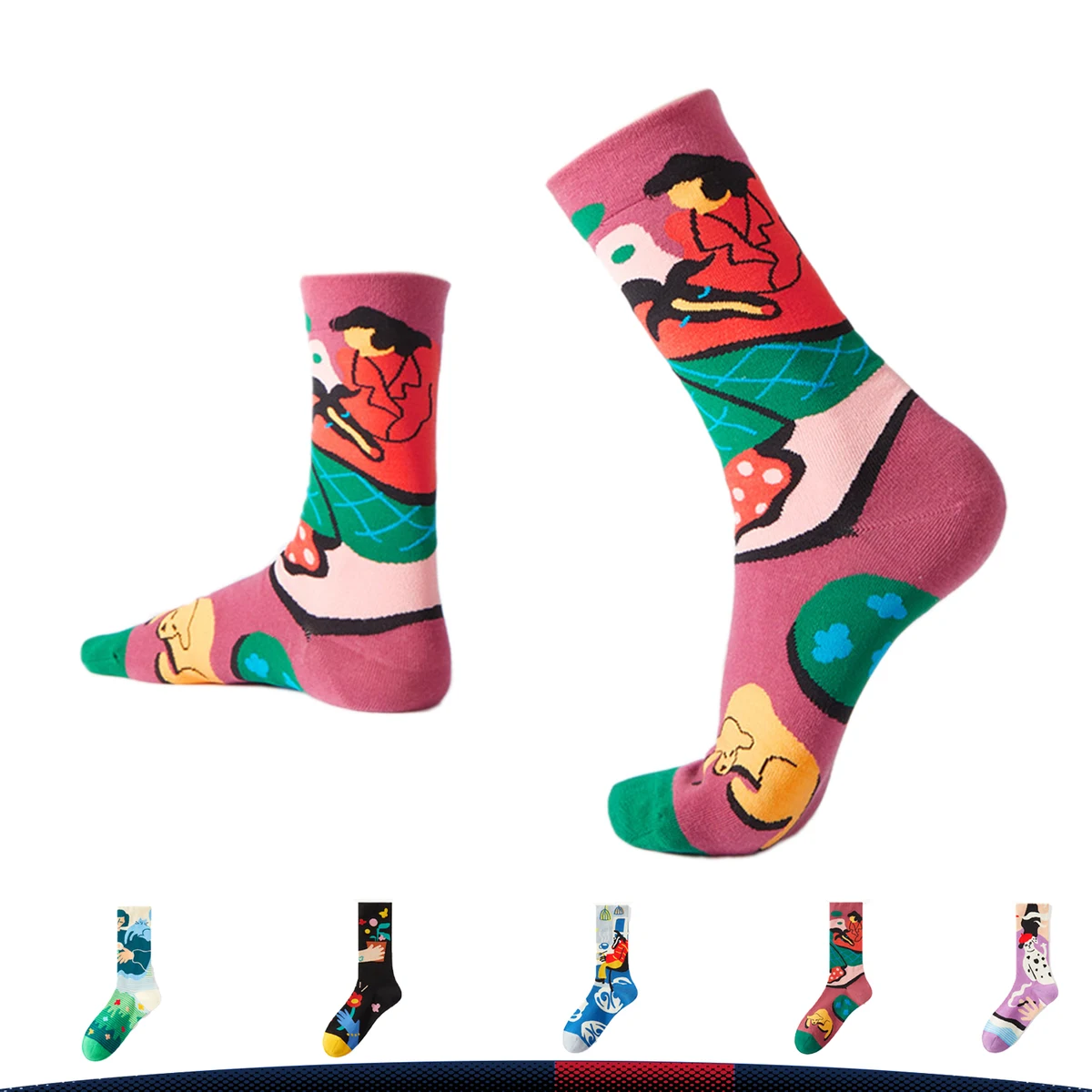 Novelty Print Socks 1