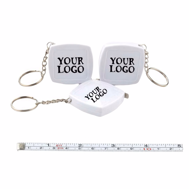 Soft Tape Measure Key Ring