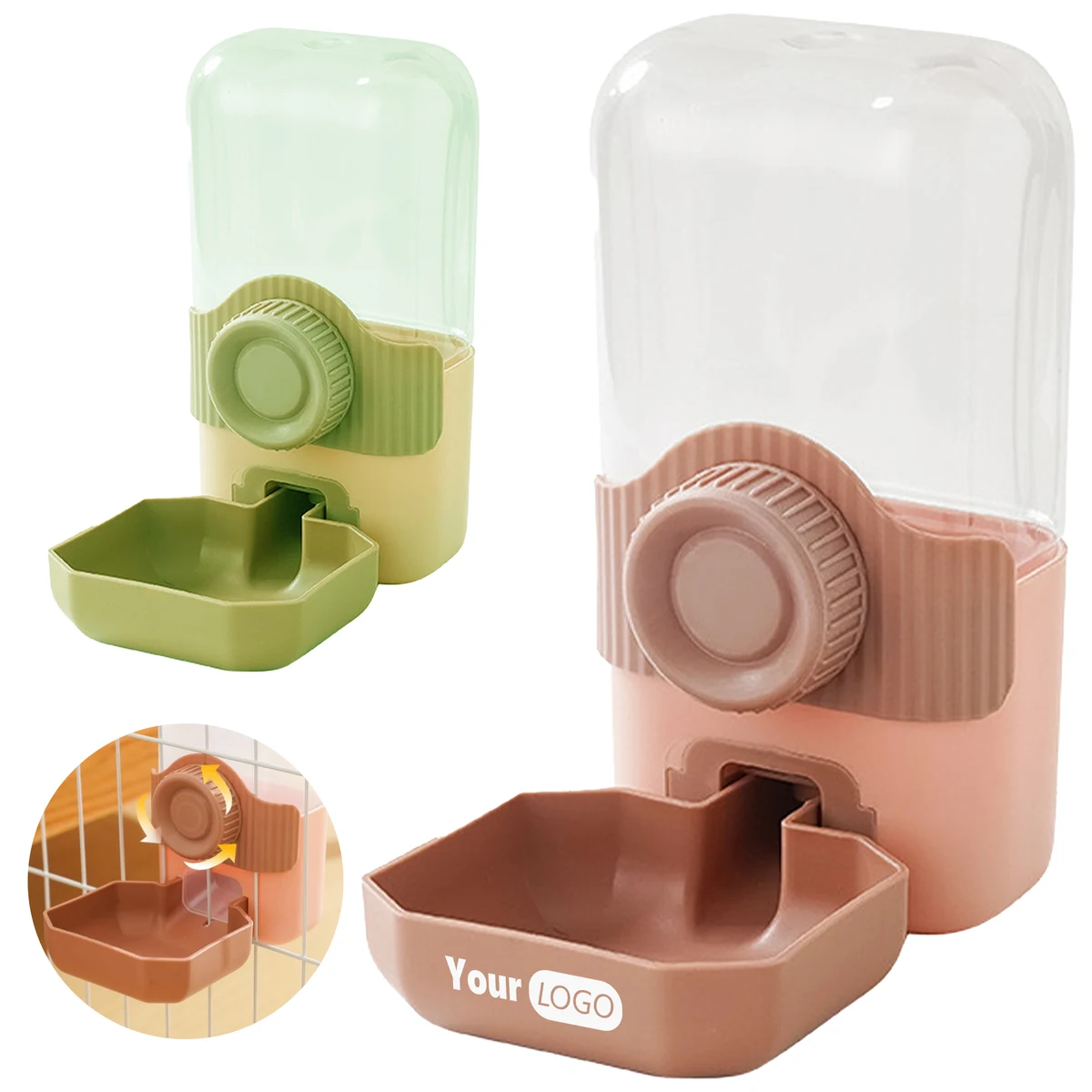 Polypropylene Hanging Cage Water Dispenser 1