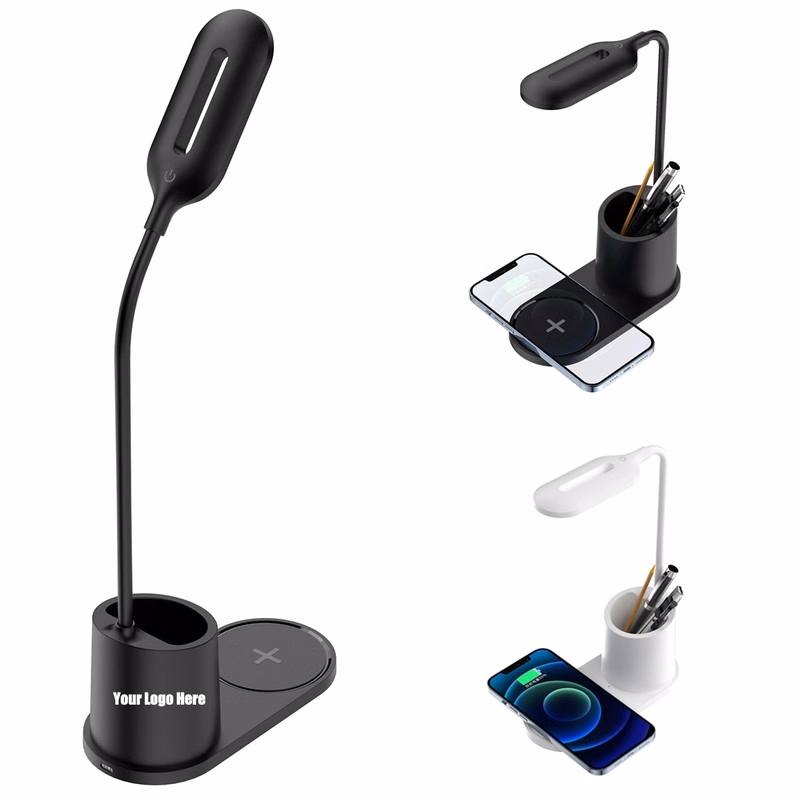 Home Led Desk Lamp With Wireless Charger