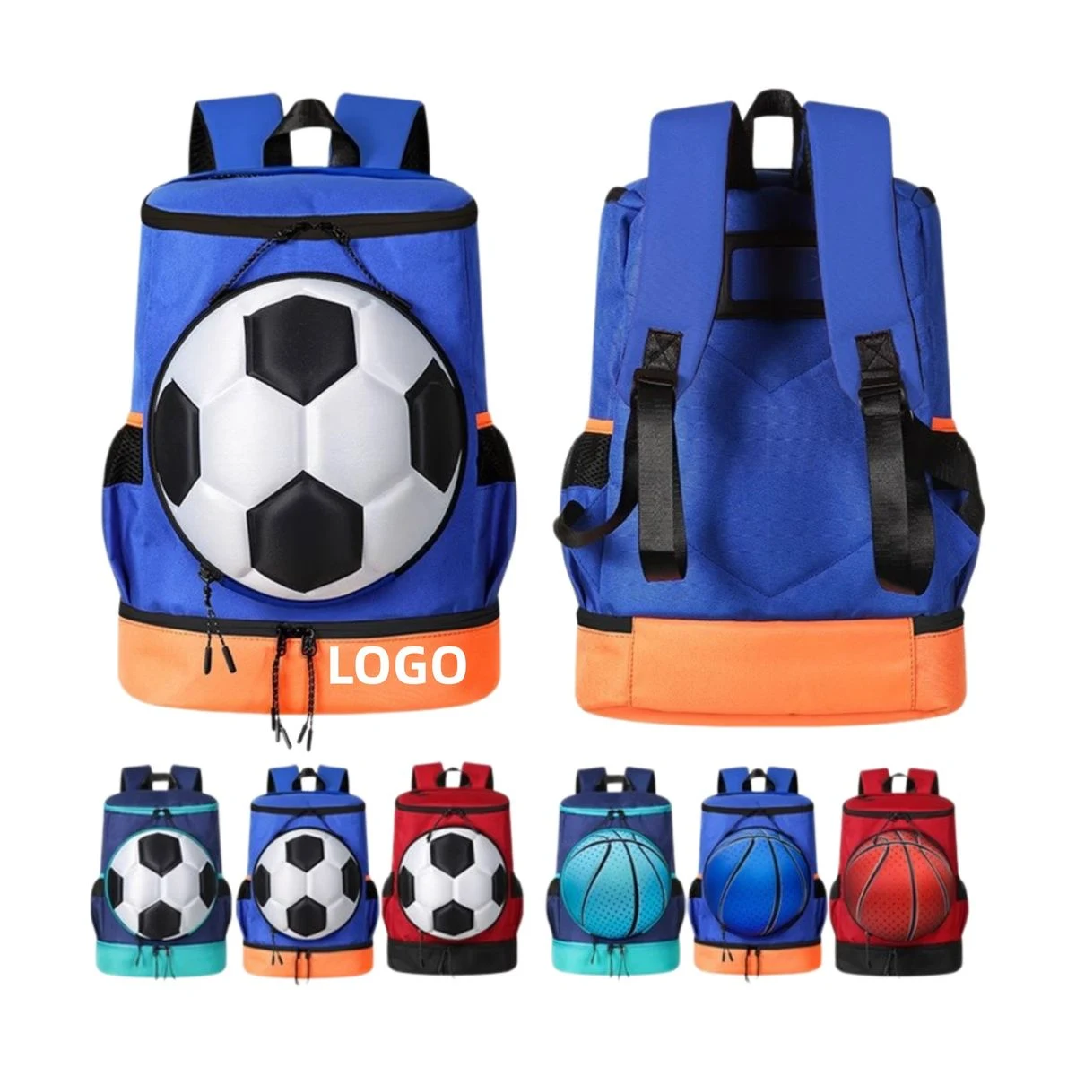 Kids Adults Football Volleyball Backpack 1