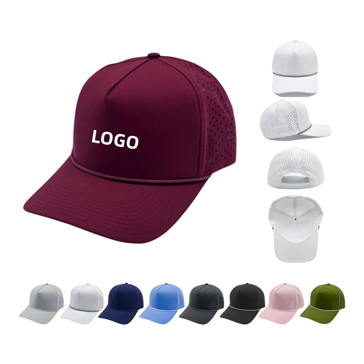 Foldable Sweat-Absorbent Hiking Hat 1