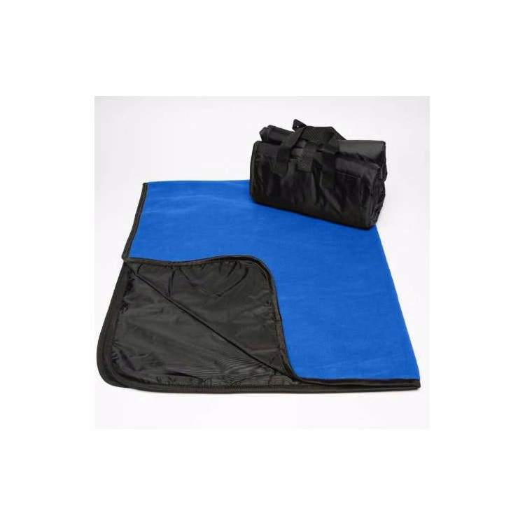 "50x60" Fleece/Nylon Picnic Blanket - Royal