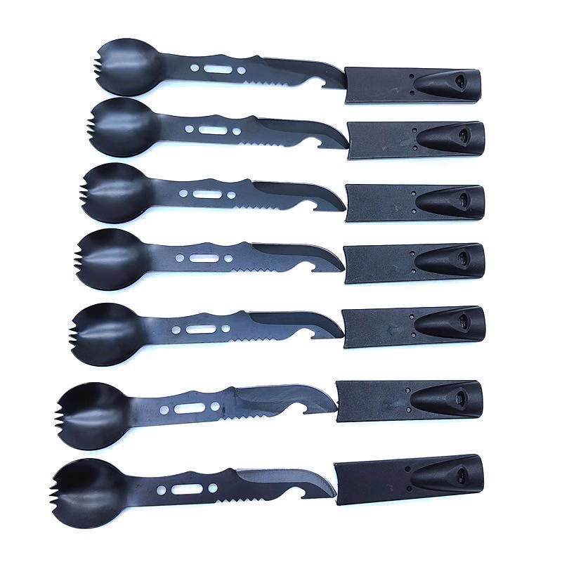 Multi-Functional Camping Spoon Fork